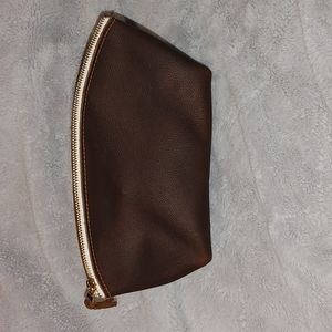 NWOT Leather Makeup Case